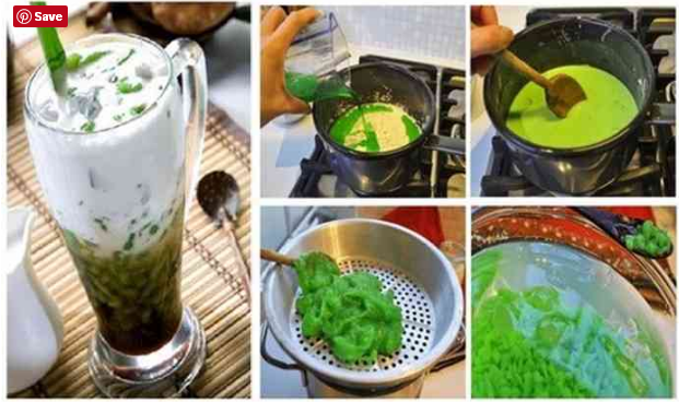 Cendol Yang Terbuat Dari Bahan Dasar Tepung Beras Serta Dihidangkan Dengan Perpaduan Gula Merah Cair Dan Santan Memang Membuat Kolaborasi Rasa Yang Legit