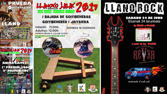 Actividades de fiestas de Llano