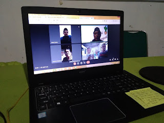 Rapat daring dengan Google Meet