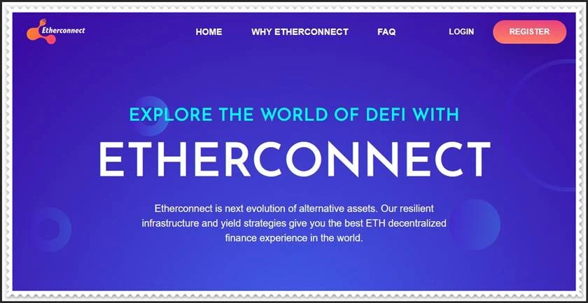 Мошеннический сайт etherconnect.co – Отзывы, развод, платит или лохотрон? Мошенники Etherconnect