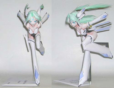 Anime Papercraft Anemoi TipeDOLL