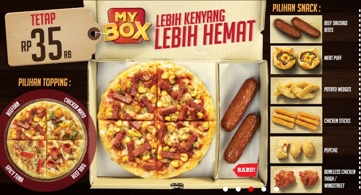 My Box Paket Hemat Pizza Hut Delivery Rp 35000 - Dibacaonline
