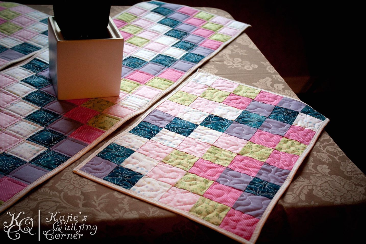 Bargello Quilt Along – Tutorial – Quilting and Finishing