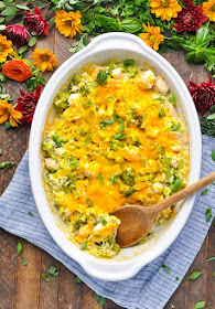 5-ingredient chicken and cheese casserole recipe