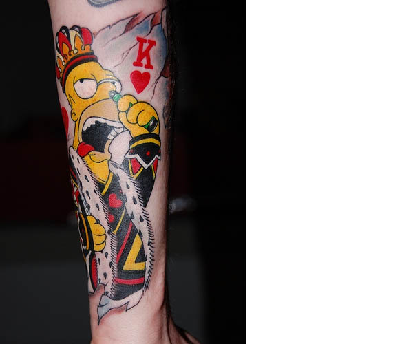 bart simpson tattoo. The Simpsons Tattoos.