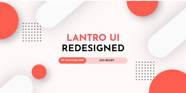 Lantro UI redesign by Khatihelper 2023