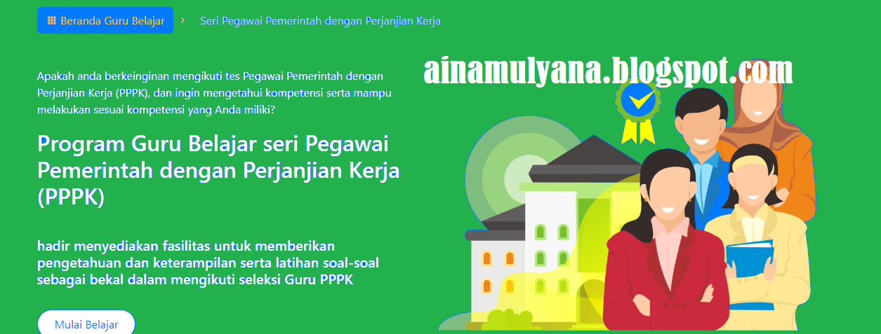 Pendaftaran Program Guru Belajar Seri PPPK  JADWAL DAN LINK PENDAFTARAN GURU BELAJAR SERI PPPK