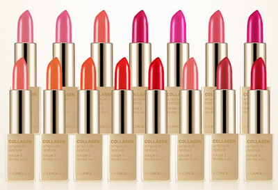 The Face Shop Collagen Ampoule Lipsticks