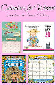 It's time to start looking at calendars for 2017. Here are my top three favorite inspirational calendars for women, each with a touch of whimsy.