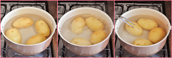 adolescente na cozinha