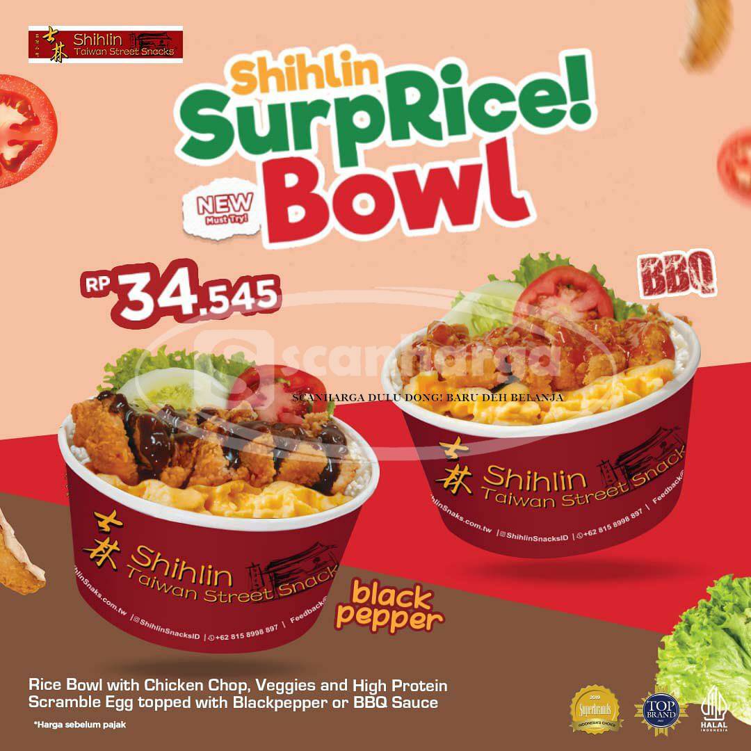 Promo SHIHLIN SurpRise Bowl - Harga Paket Menu Cuma Rp 34.545