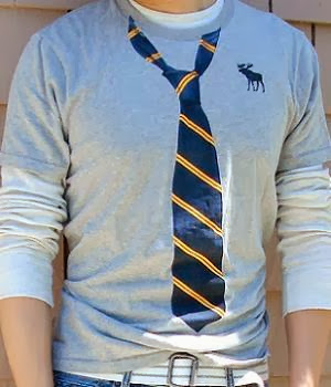 Tie with T Shirt