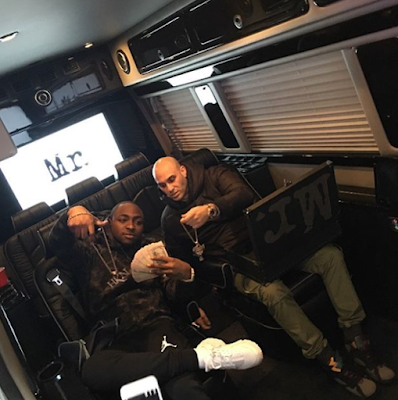 davido spending money