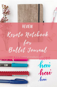 review kesoto notebook, review notebook for bullet journal, bullet journal review, bullet journal notebook, notebook untuk bullet journal, bullet journal indonesia