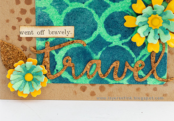 Layers of ink - Inky Stencil Card Tutorial by Anna-Karin Evaldsson