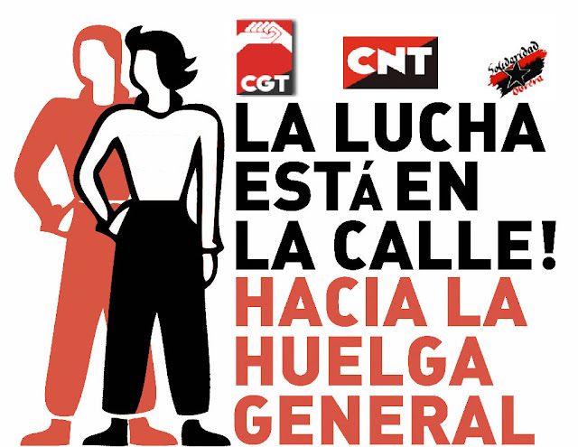 cnt solidaridad obrera cgt huelga