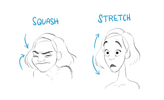 Squash and stretch animasi 2d