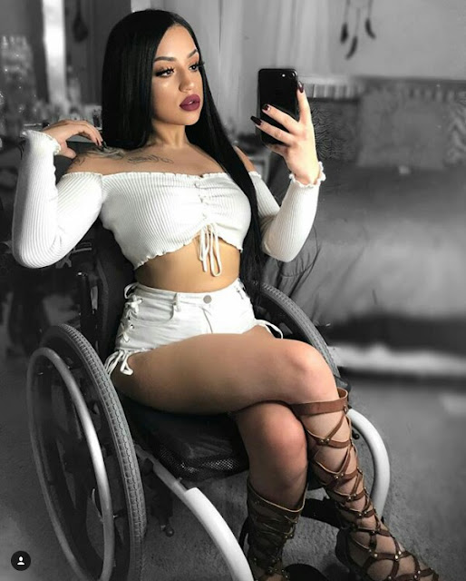 "Though this wheelchair is part of me it will never define me" - Stunning young lady who was left a paraplegic after an accident