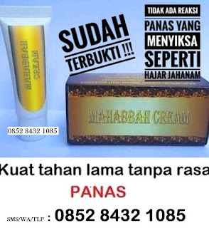 Bukti Unggul Obat Kuat Oles Mahabbah Cream Yang Terkenal