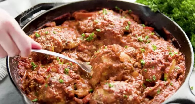 Fast Cooking Chicken Cacciatore recipe