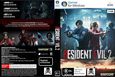 Jogo Resident Evil 2 Remake Deluxe Edition PC DVD Capa