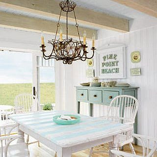 Chic Home Decor on Shabby Chic Dining