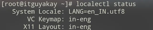 locale keyboard configuration commands in Linux