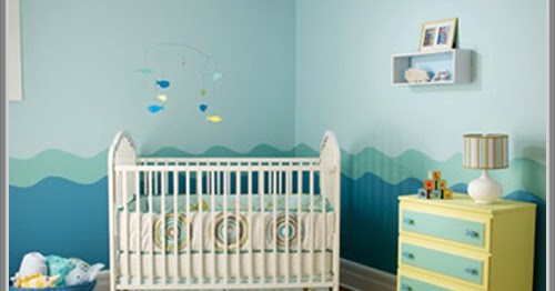 desain kamar  bayi tema biru  laut Desain Rumah Rumah 