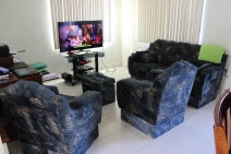 townhouse for sale trincity - living room