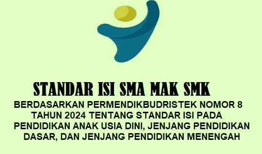 Standar Isi Kurikulum Merdeka jenjang SMA MA SMK Versi Tahun 2024