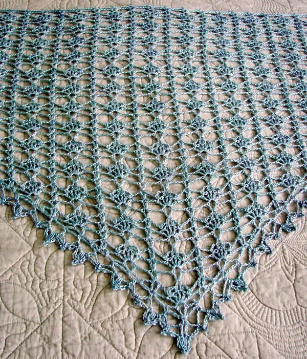 Crochet Lace Shawl 