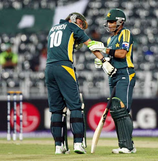 Umar Akmal and Afridi