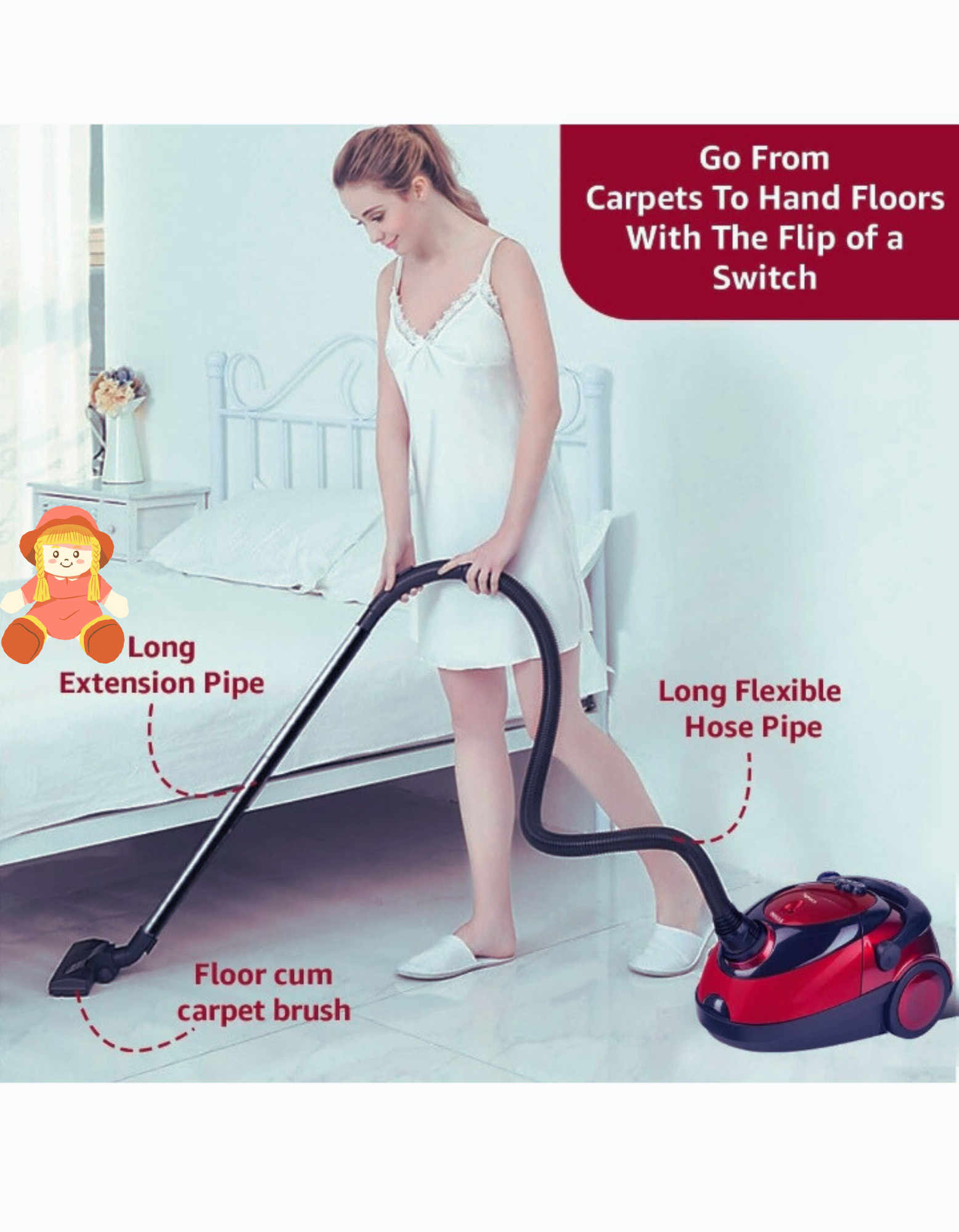 Vaccum cleaner for office