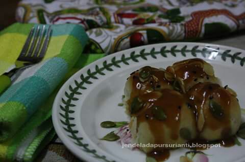 Jom masak: Mini Bun Sarang Lebah yang sedap dan popular di 