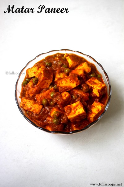 matar paneer