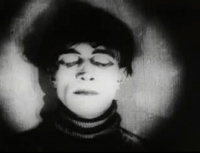 Conrad Veidt as Cesare the somnabulist the sleepwalker