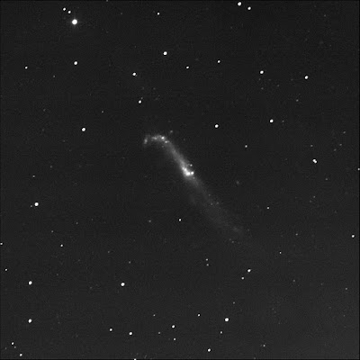 galaxy NGC 4656 in luminance