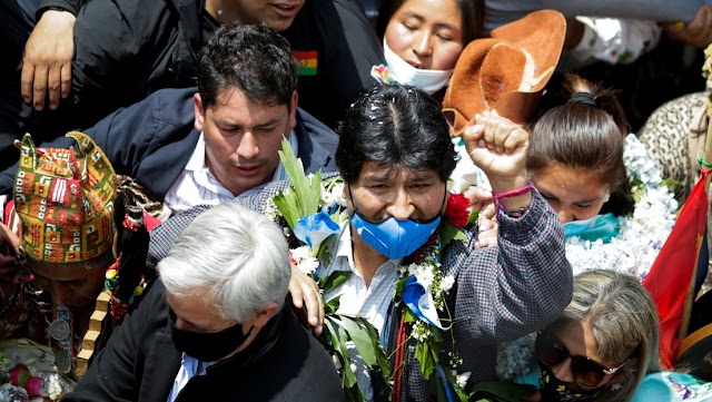 "Se acabó el tiempo de llorar, ahora debemos organizarnos": discurso de #Evo en su regreso a #Bolivia