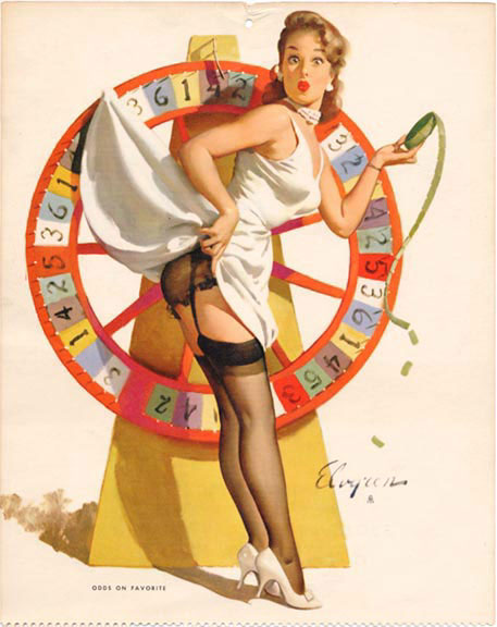 Vintage PinUp girls Illustrations