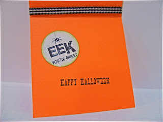 Halloween card inside