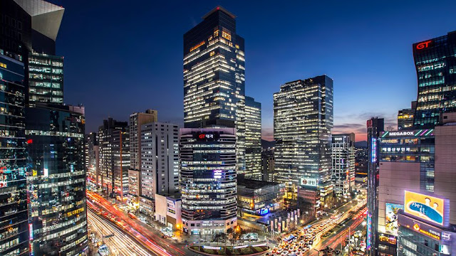 Seoul về đêm. Ảnh: Business Traveller; Korea Tourism Organization