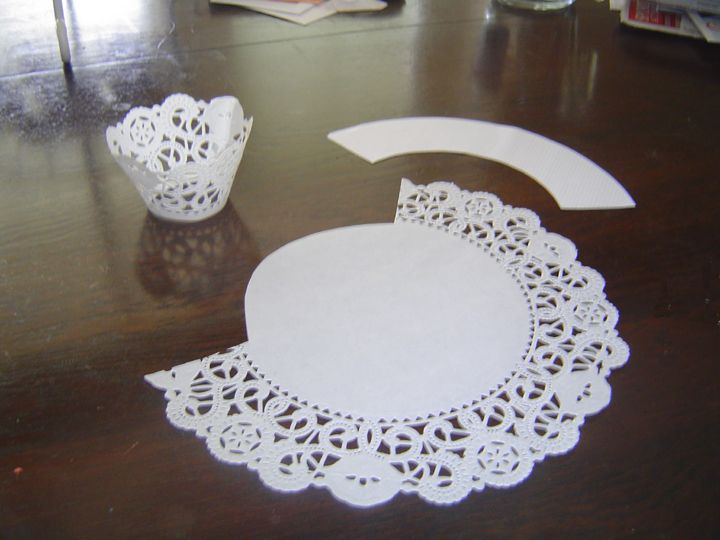 Lace Cupcake Wrapper