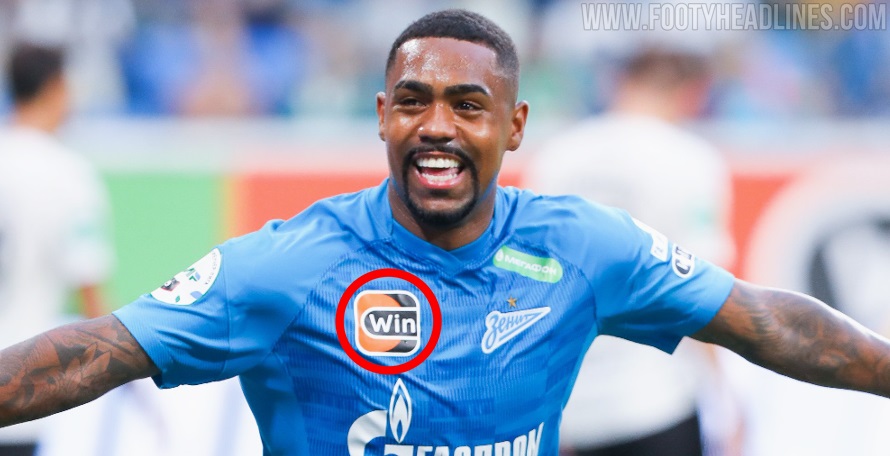 Zenit x Nike Kit Deal Suspended - Swoosh Hidden Behind Sponsor Logo - Footy Headlines