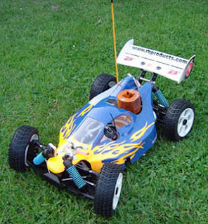 Nitro Powered mini RC Car