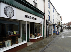 The Rabbit Hole bookshop in Brigg town centre - picture on Nigel Fisher's Brigg Blog in 2018