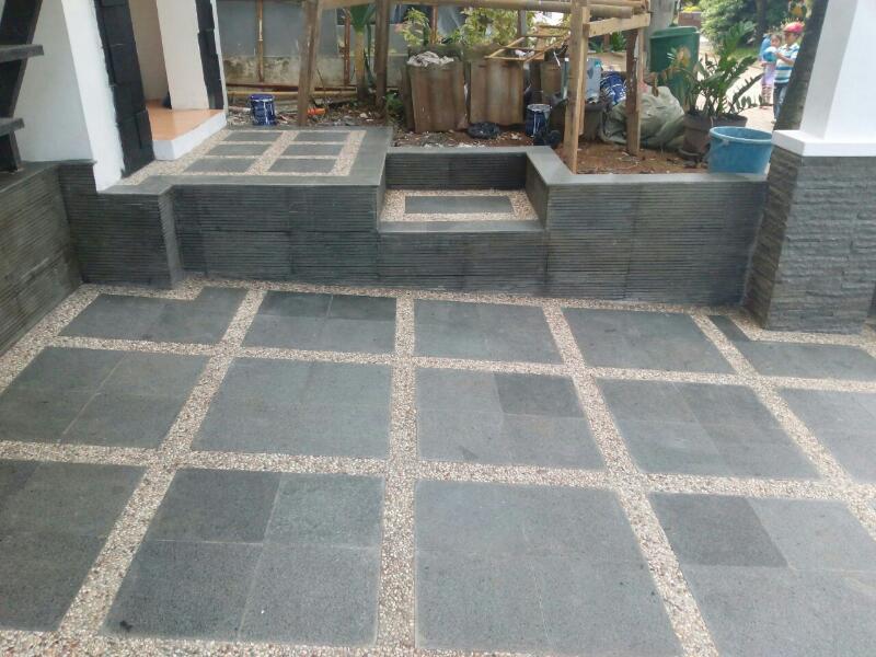 44 Gambar Lantai  Carport  Minimalis dan Harga Lantai  