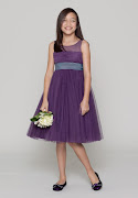 purple junior bridesmaid dresses free shipping