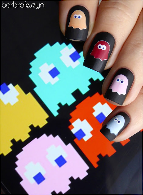 pac man nails