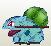 Papercraft Bulbasaur