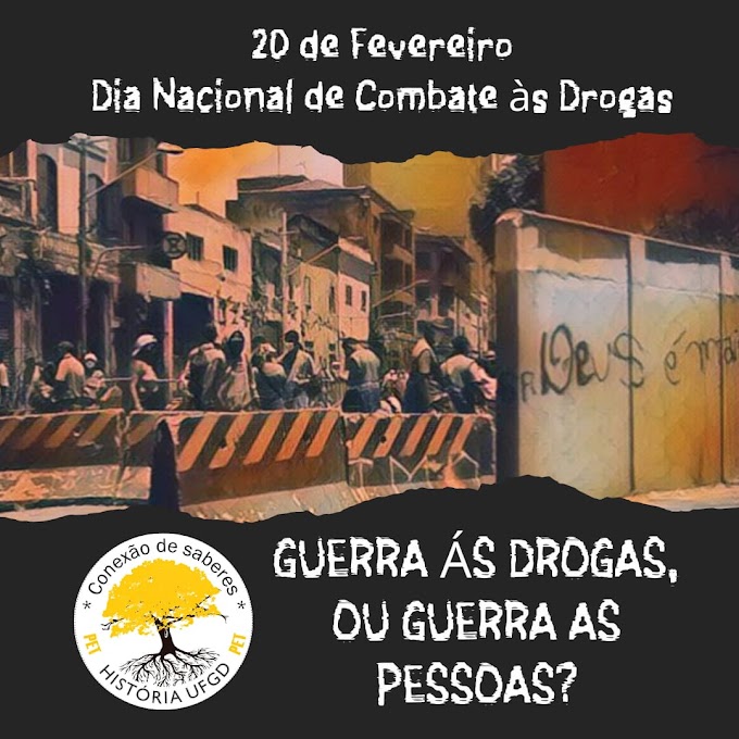 20 DE FEVEREIRO DIA NACIONAL DE COMBATE ÀS DROGAS 